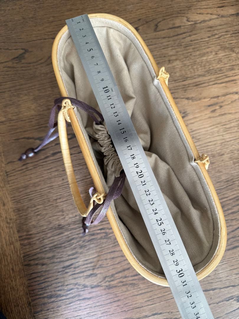 プラニー工房　高級籠バック（少し大きめ）