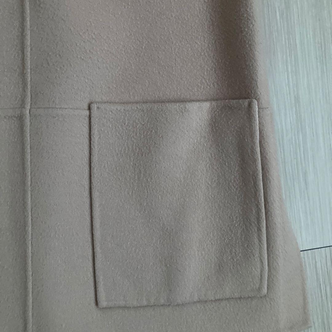 ドゥロワー drawer ウールリバーコンビベスト リバーシブル　36