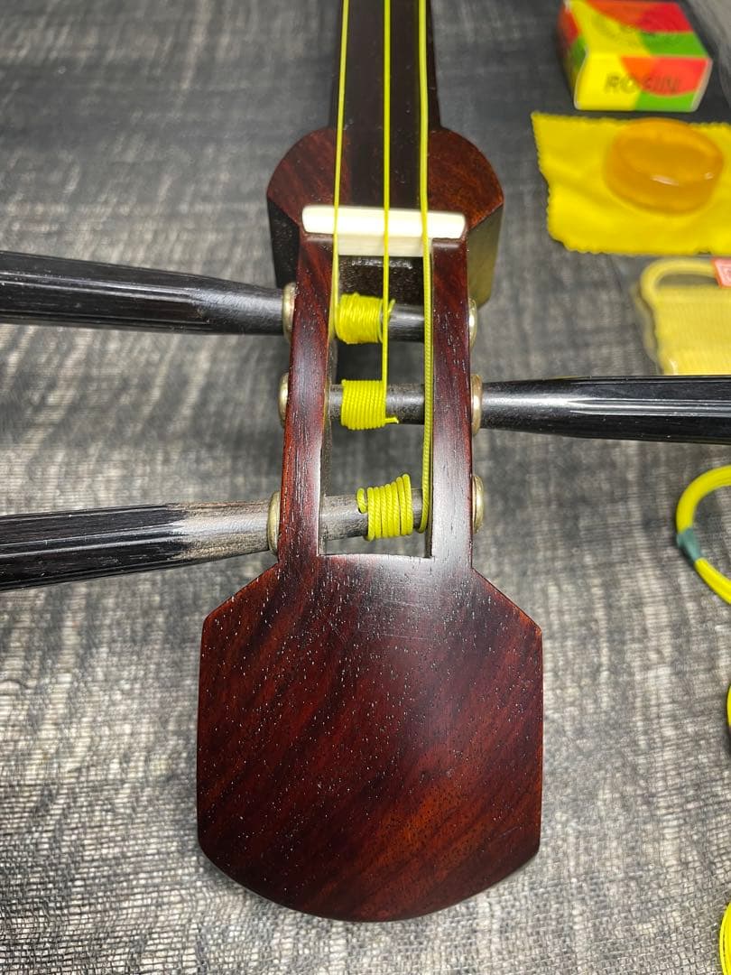 和胡弓　竹弓馬毛　　付属品