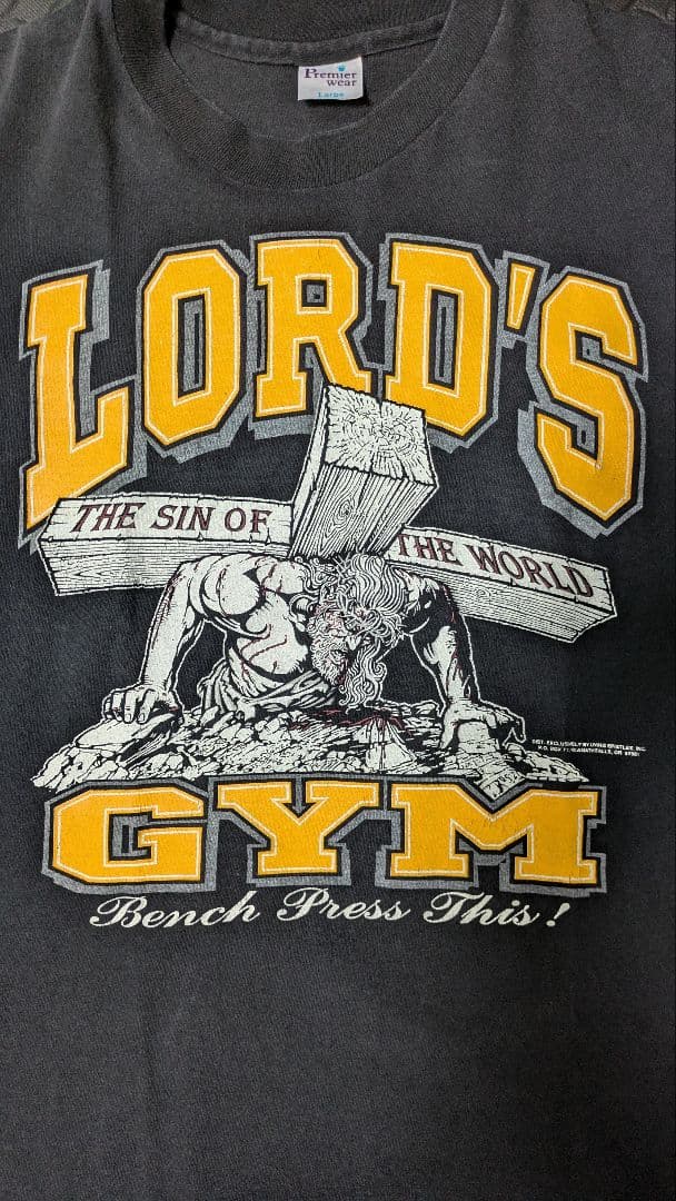 USA製 90's LORD'S GYM Tシャツ FEAR OF GOD