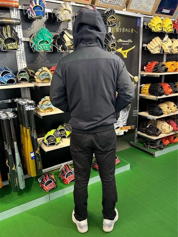 Mizuno Pro 2024秋冬限定 フリースジャケット サイズＯ ブラック