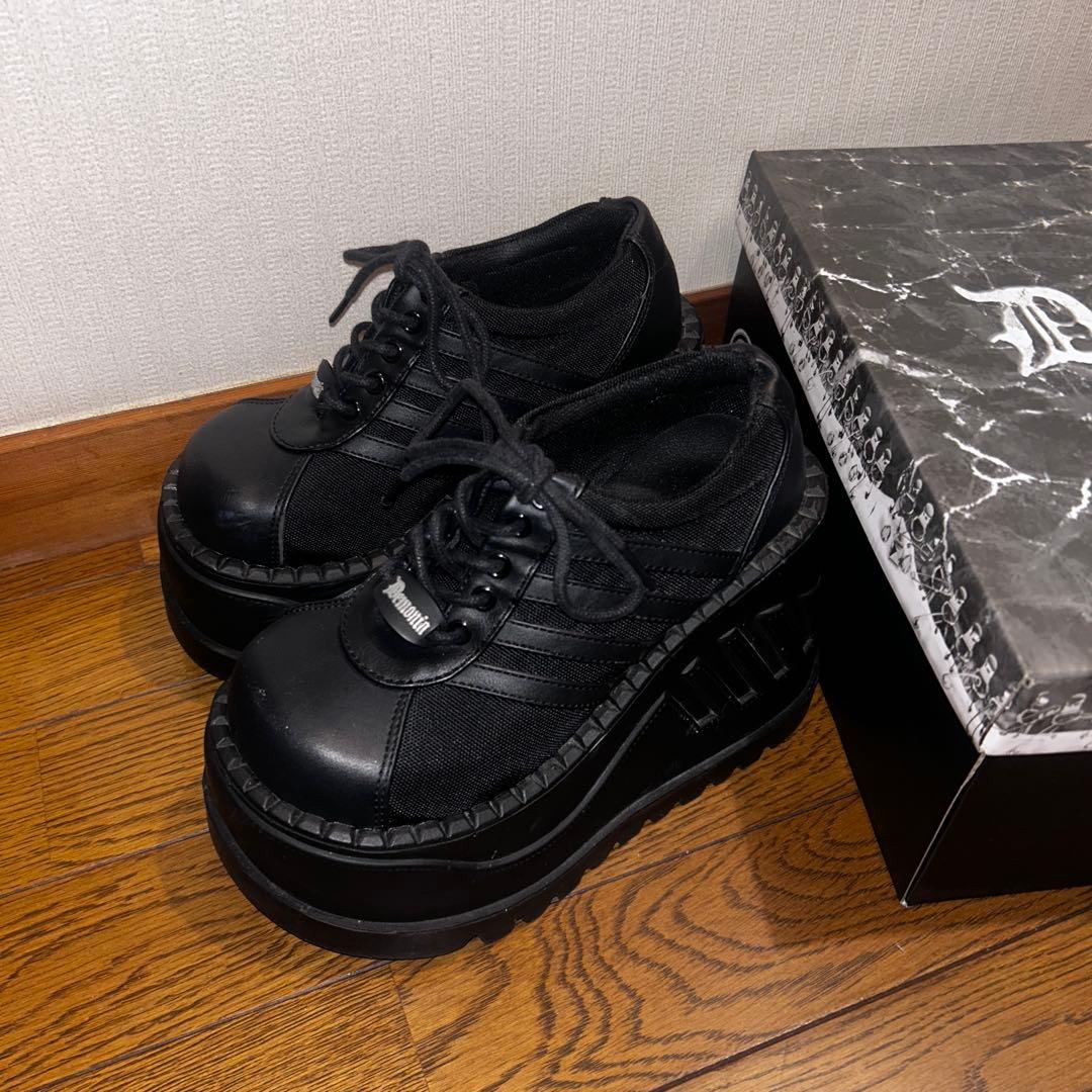 デモニア DEMONIA 厚底スニーカー US6サイズ