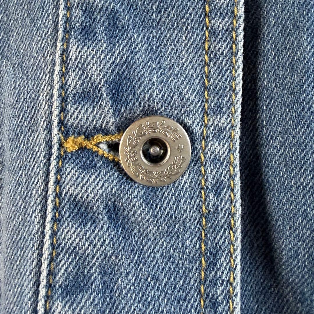 【美品】BEARDSLEY FRIPIER パフ袖カバーオールデニムジャケット