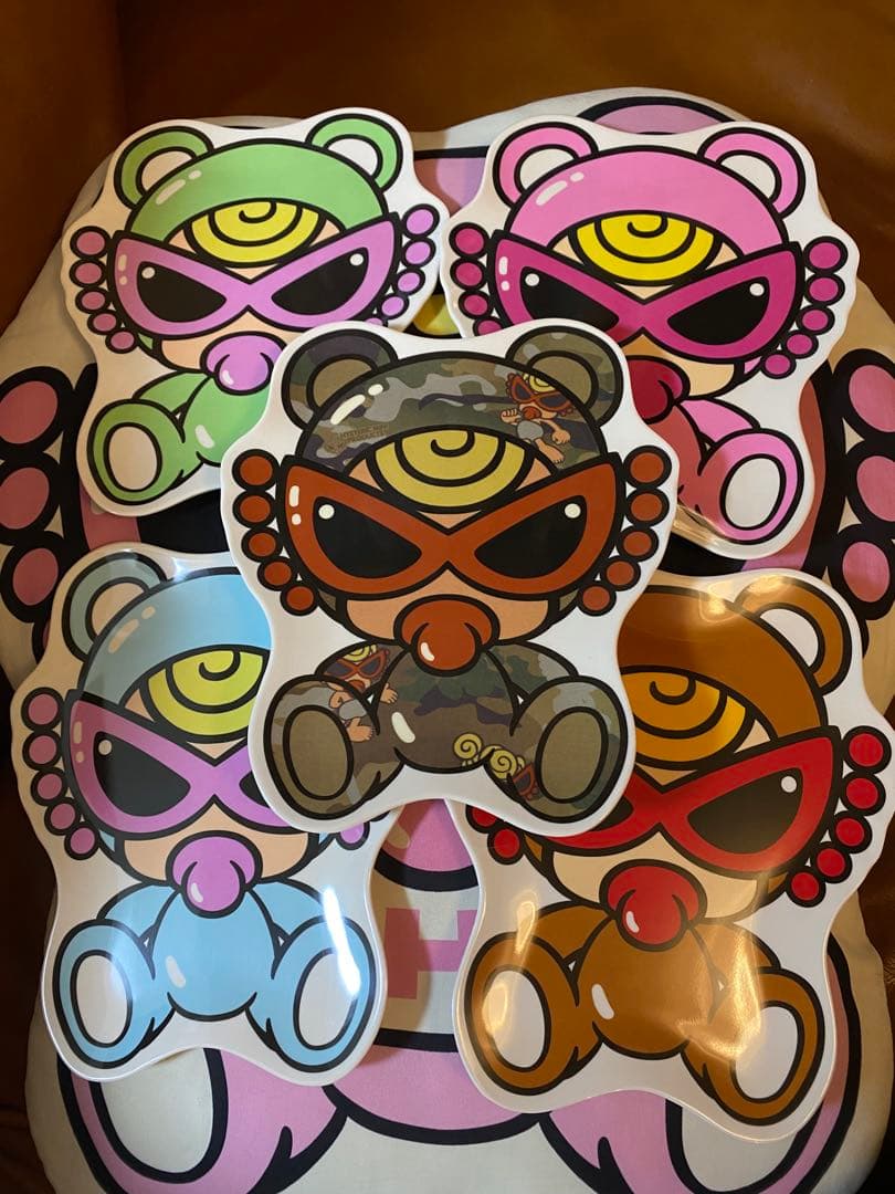 ヒステリックミニ　ノベルティ　テディお皿　5枚セット　正規品