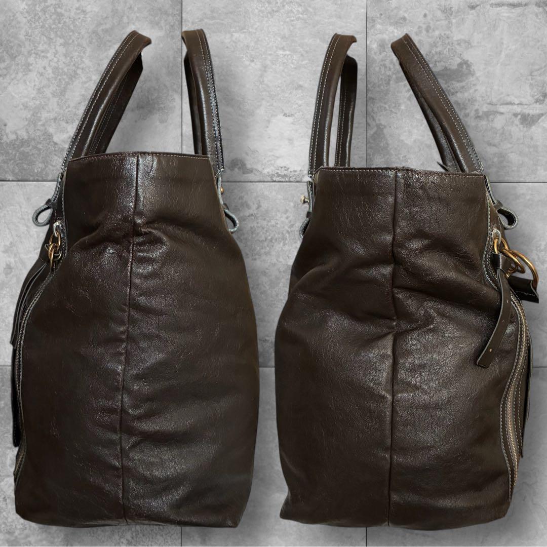 Chloe Triple logo bag Eclipse クロエ 3重ロゴ 茶