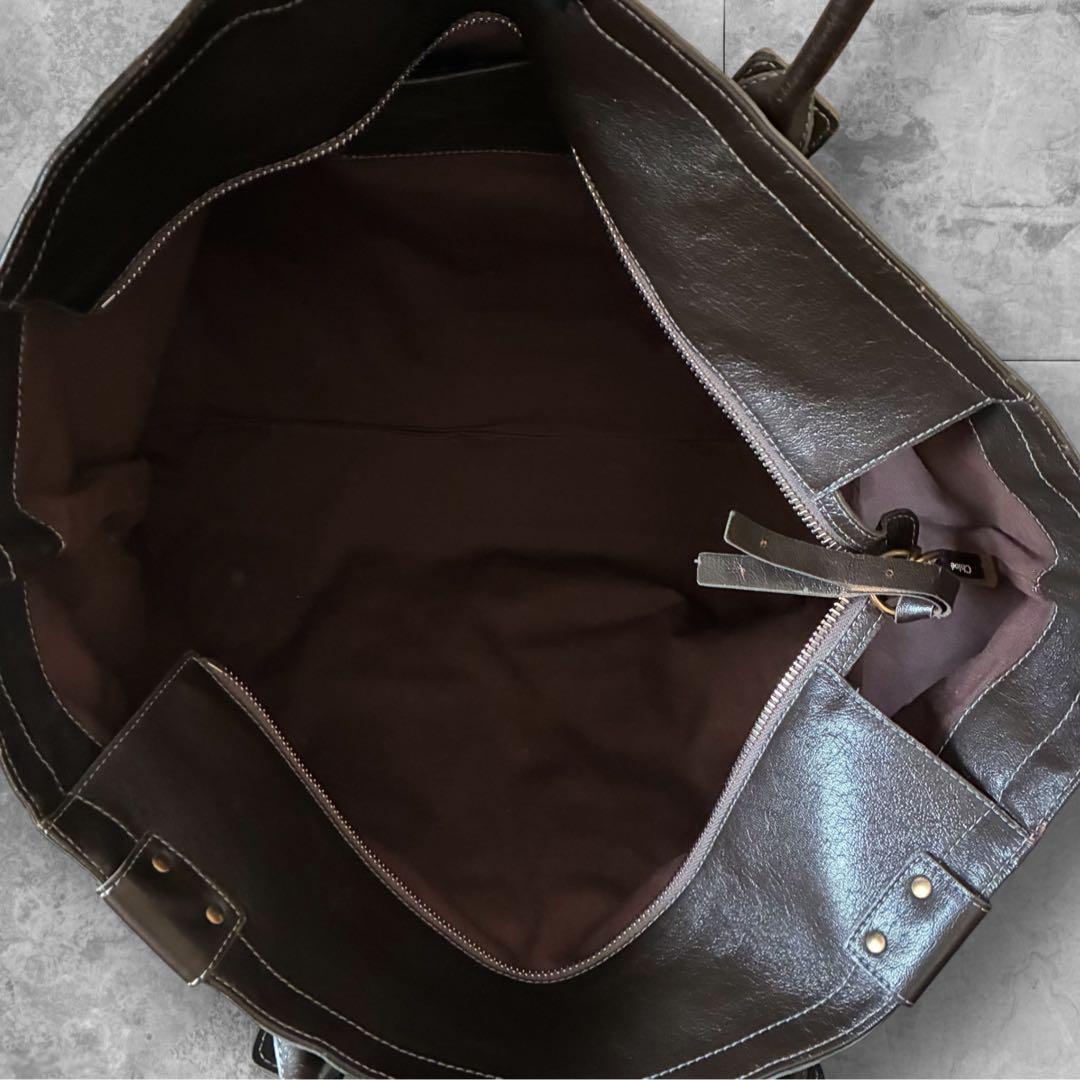 Chloe Triple logo bag Eclipse クロエ 3重ロゴ 茶