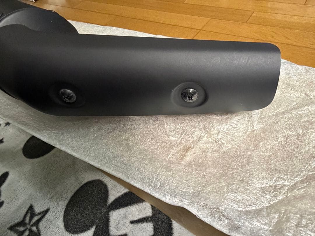 MORIWAKI ブラックマフラー 日本製