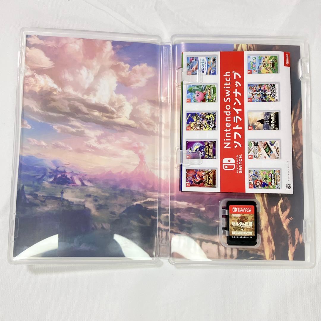 Switchゼルダの伝説ブレスオブザワイルドエキスパンション・パス＆攻略本セット