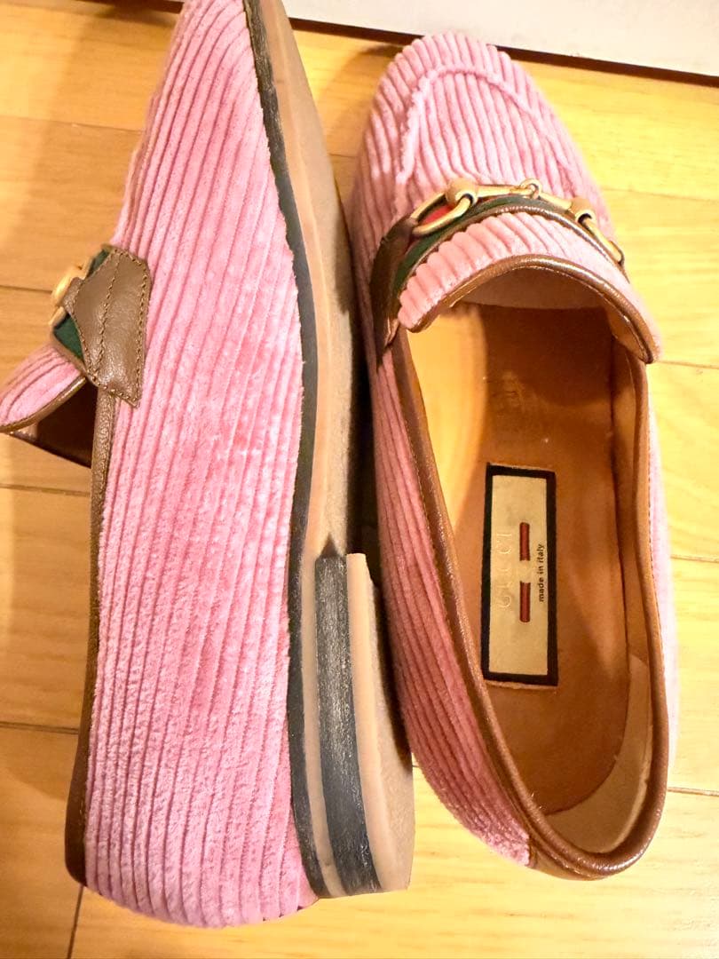 ま*や様 未使用新品 GUCCIホースビットローファー サイズ7