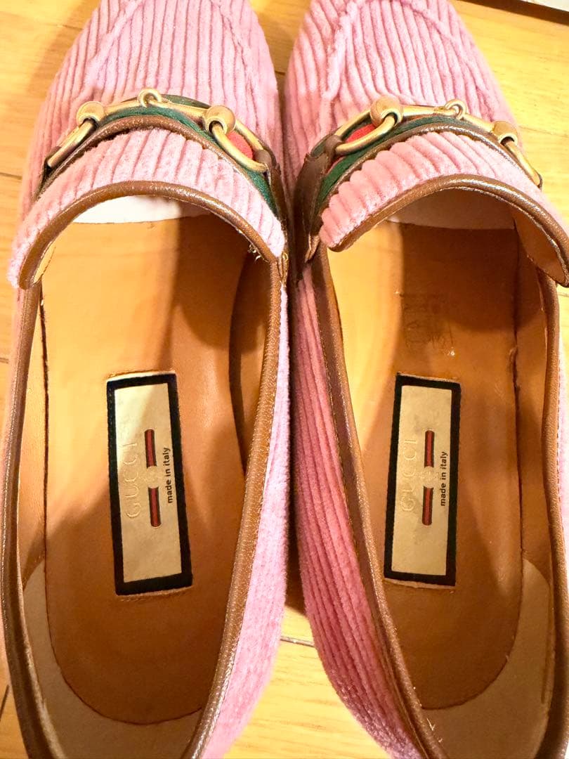 ま*や様 未使用新品 GUCCIホースビットローファー サイズ7