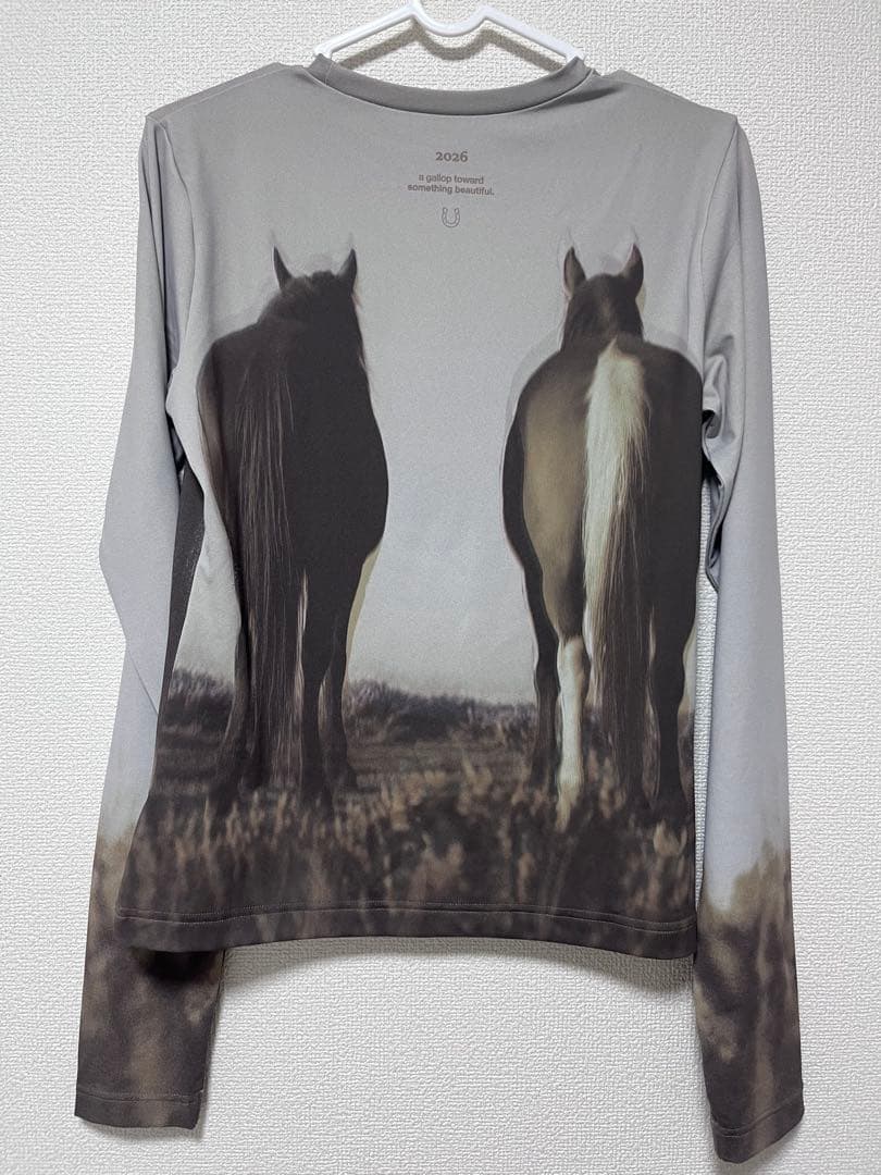 トップス 2026Horse Collection Twin Horse Skin Top