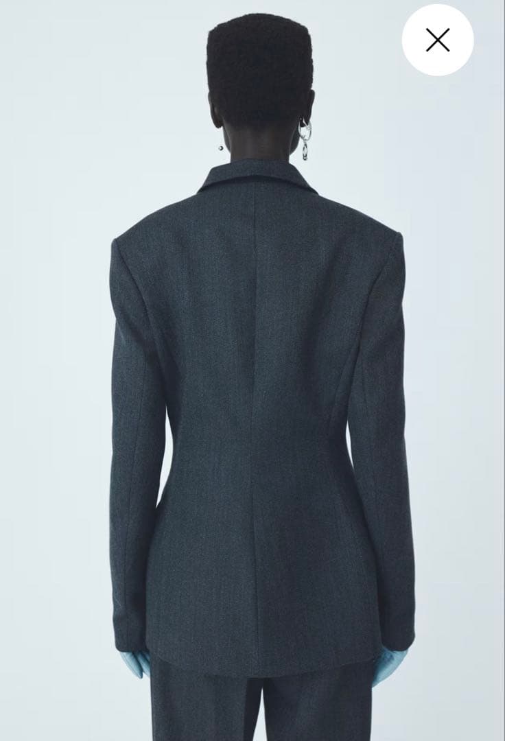  Studio 2025ダブルブレストウールブレザー テーラードジャケット