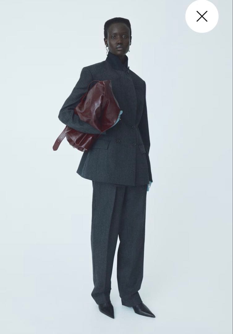  Studio 2025ダブルブレストウールブレザー テーラードジャケット