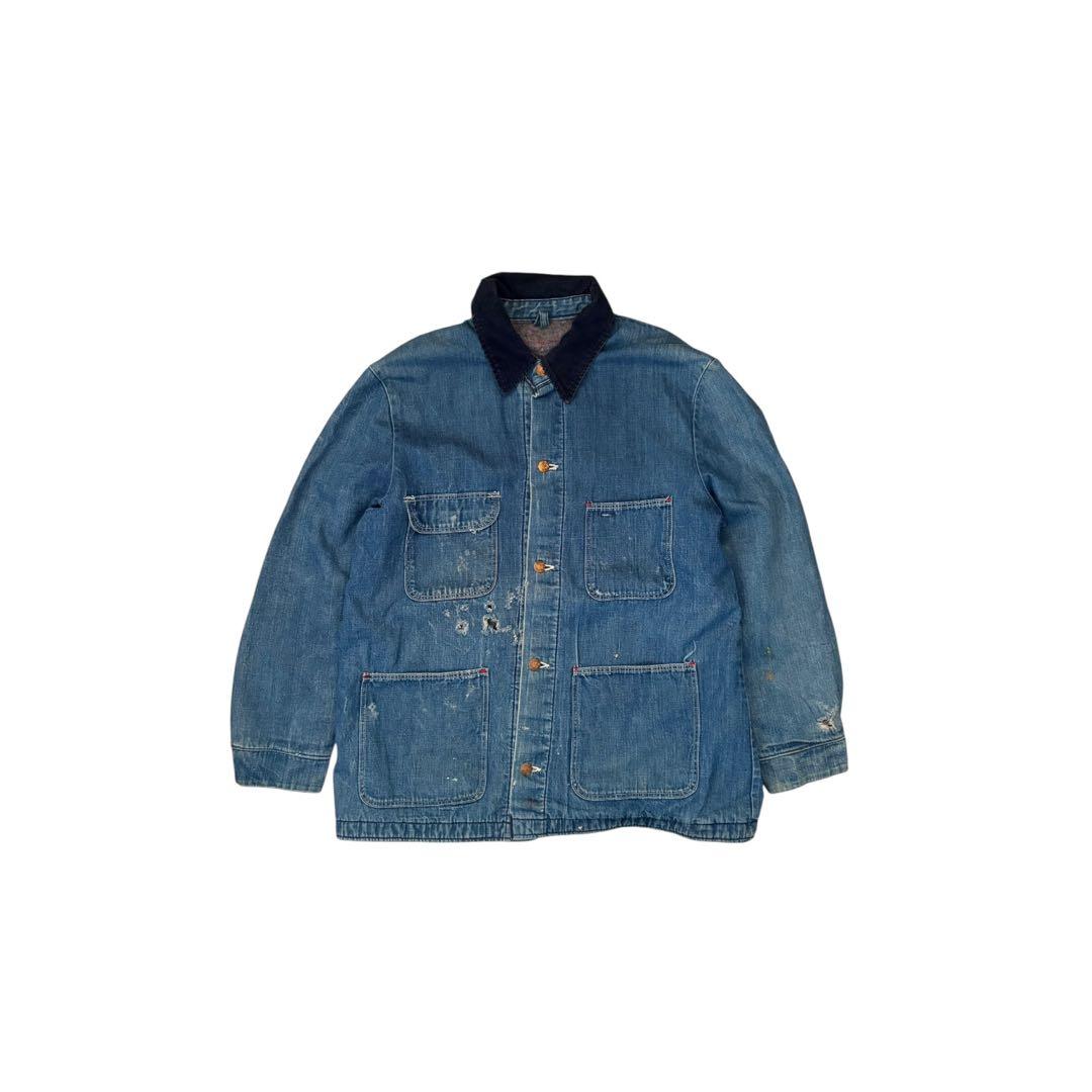 60’s USA製 Wrangler ボロ デニムカバーオール