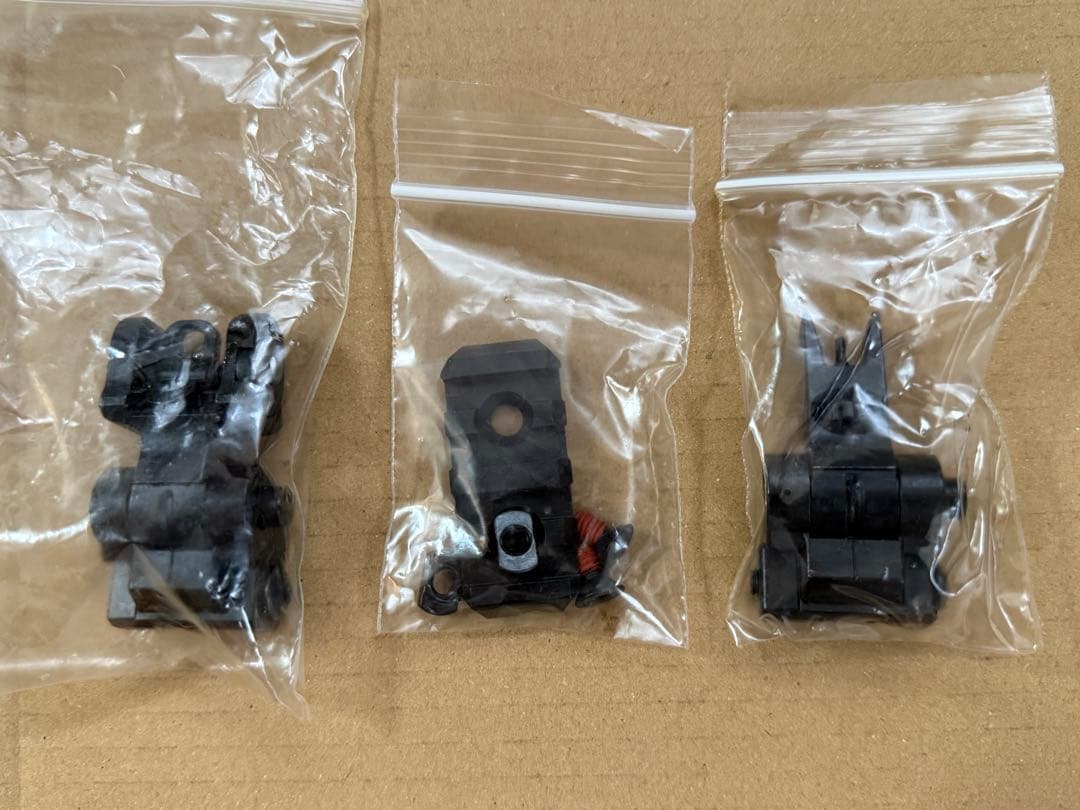 SIG SAUER アジャスタブル フリップアップサイト 実物 MCX