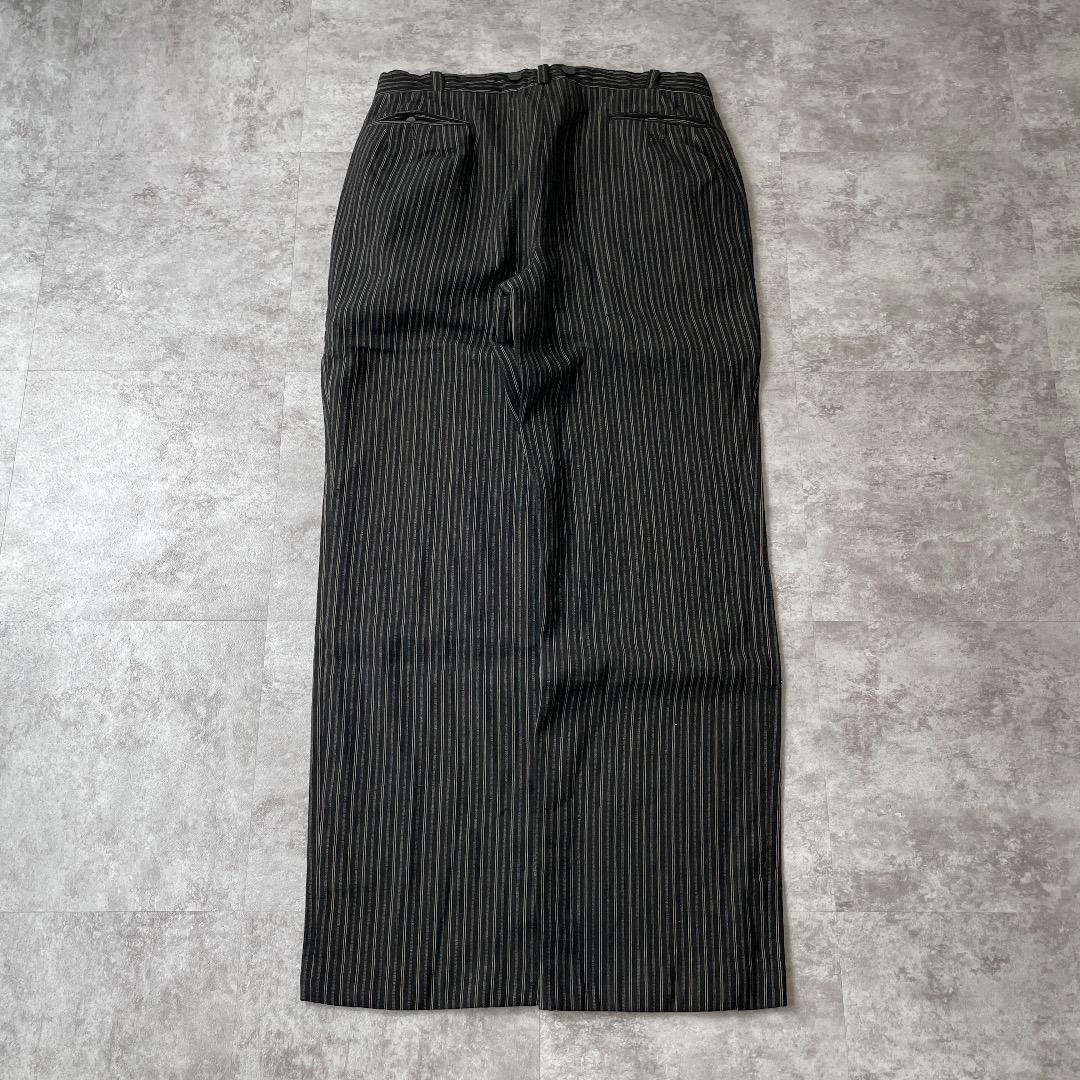 40-50s フレンチワーク ストライプ ブラック ファーマーズ W31