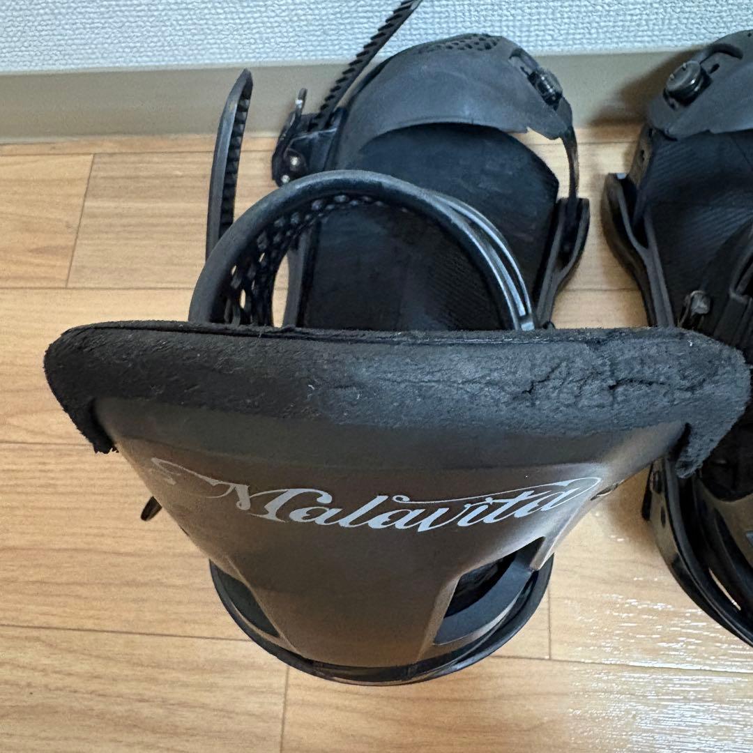 バートン ビンディング Malavita（マラビータ） ブラック Mサイズ