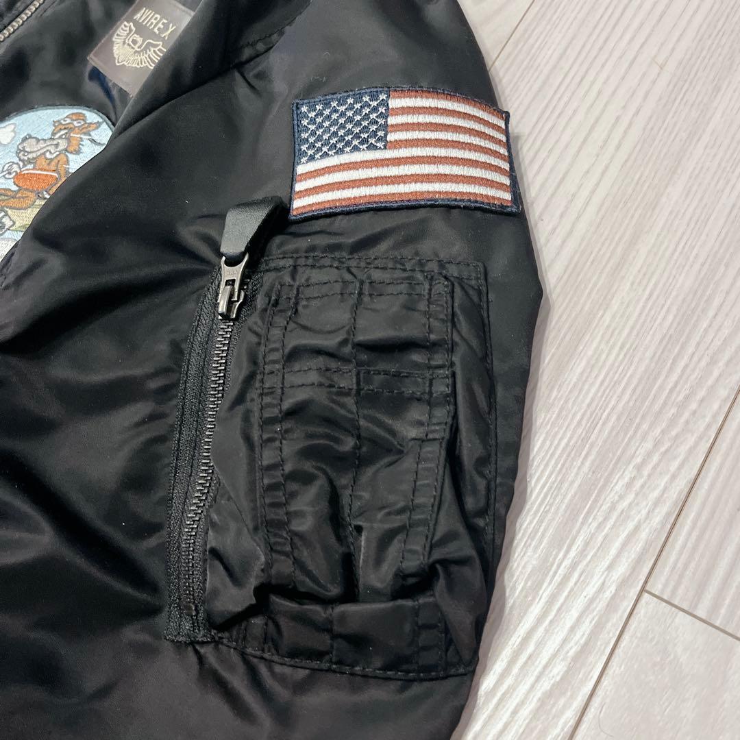 AVIREX 452nd U.S. Air Force イーグル刺繍 MA-1
