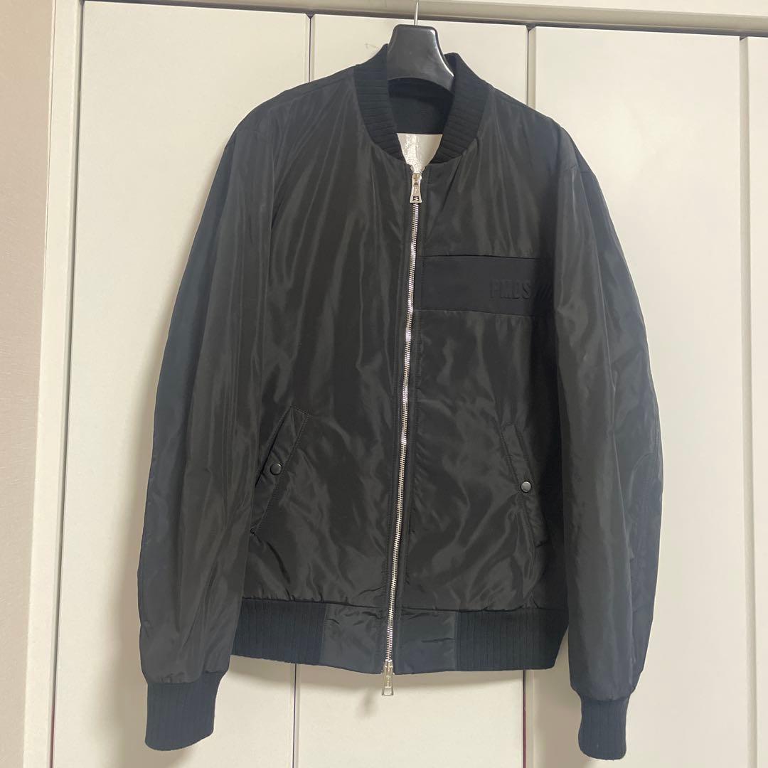 新年値下げ　イタリア製　PMDS MA-1ジャケット　ブラック