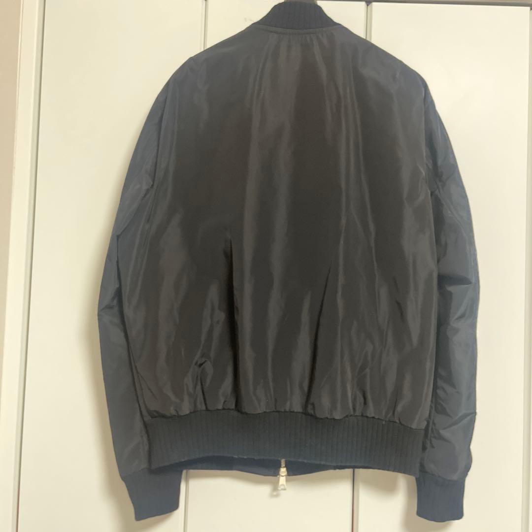 新年値下げ　イタリア製　PMDS MA-1ジャケット　ブラック