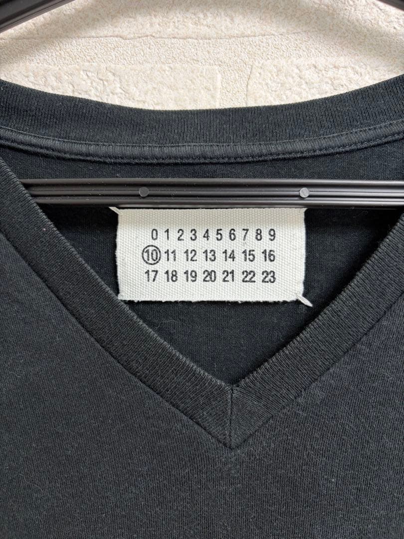 【希少】10ssマルジェラ \"Face Negative\" ロンT