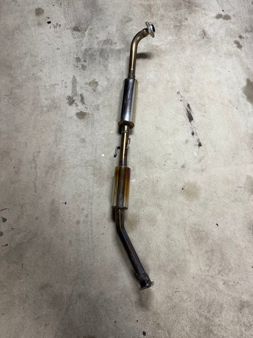 プロボックス用　T-CRIMB ステンレスフロントパイプ