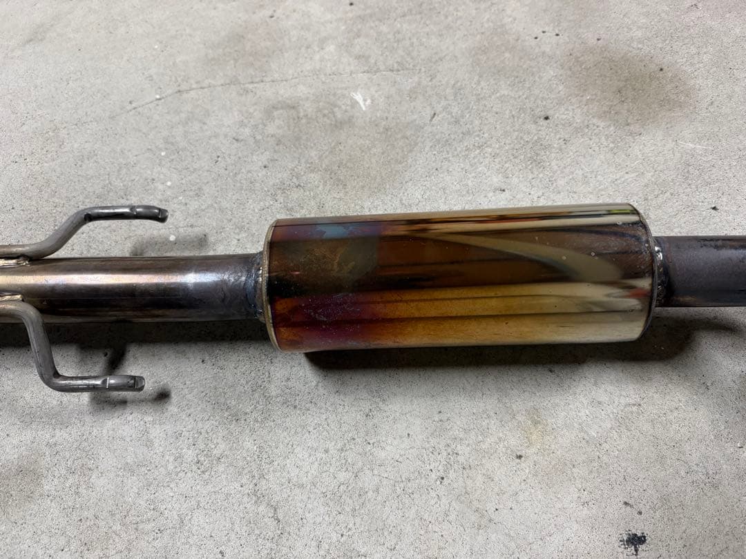 プロボックス用　T-CRIMB ステンレスフロントパイプ