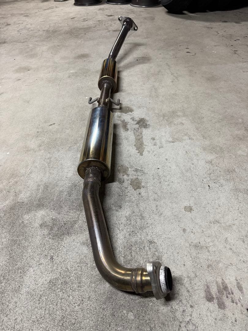 プロボックス用　T-CRIMB ステンレスフロントパイプ