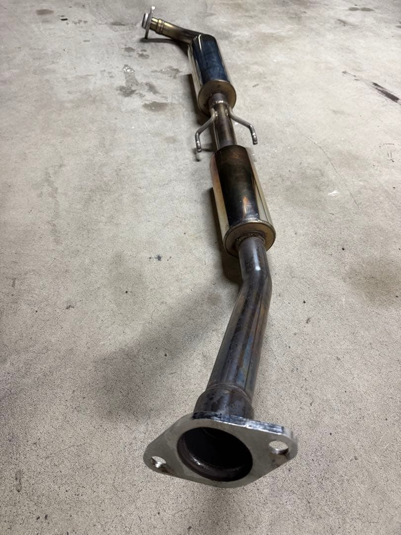 プロボックス用　T-CRIMB ステンレスフロントパイプ