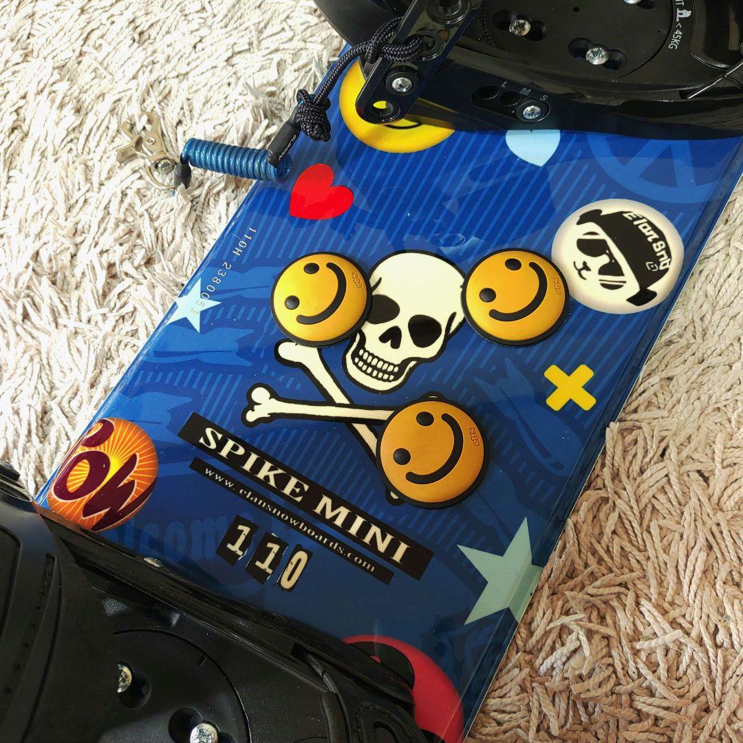 【110cm】ELAN SALMON スノーボード　ビンディング　キッズ　エラン