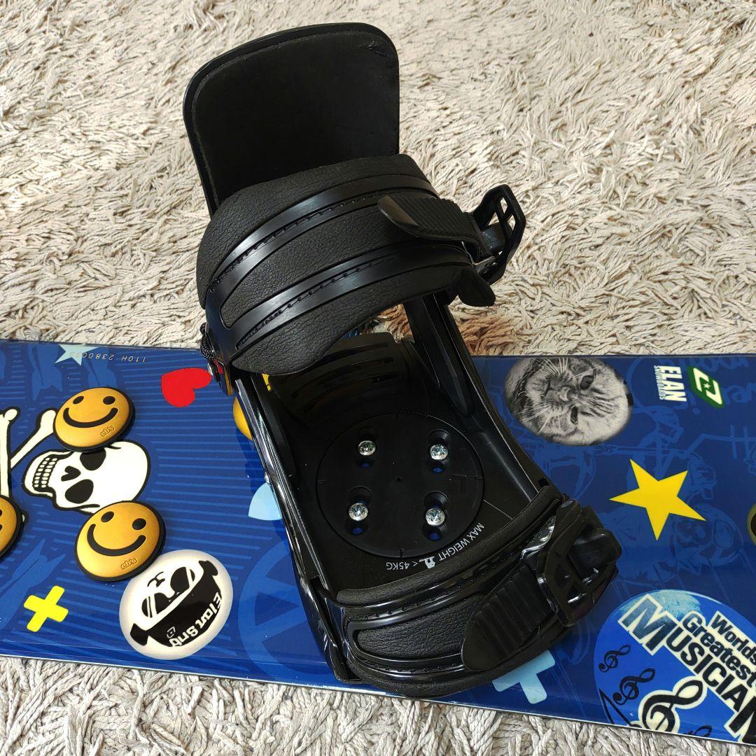 【110cm】ELAN SALMON スノーボード　ビンディング　キッズ　エラン