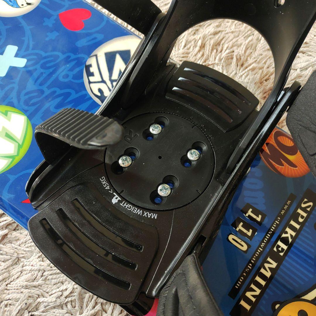 【110cm】ELAN SALMON スノーボード　ビンディング　キッズ　エラン