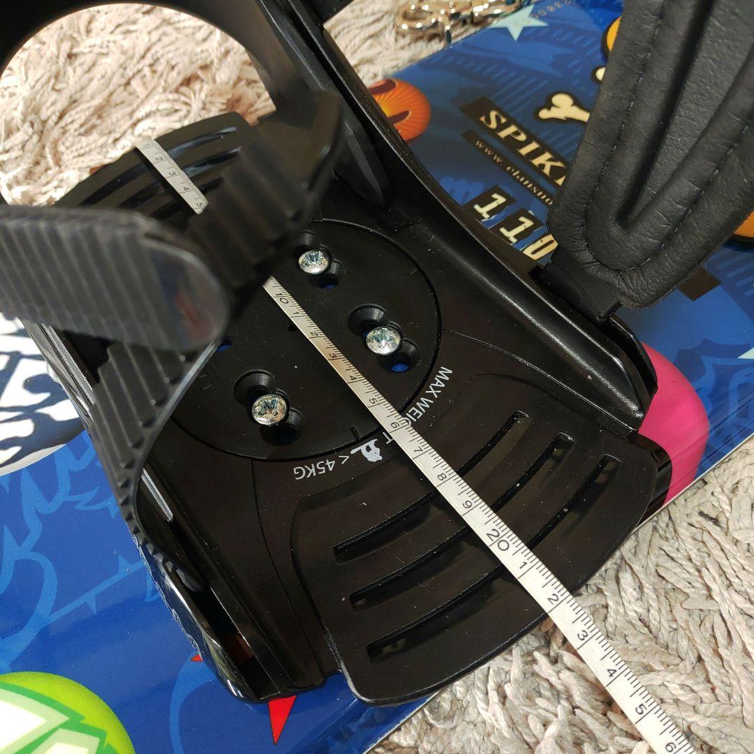 【110cm】ELAN SALMON スノーボード　ビンディング　キッズ　エラン