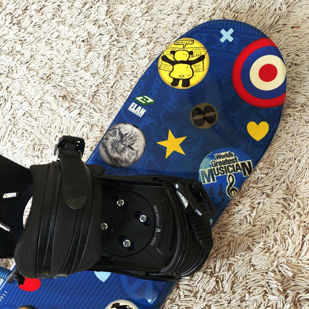 【110cm】ELAN SALMON スノーボード　ビンディング　キッズ　エラン