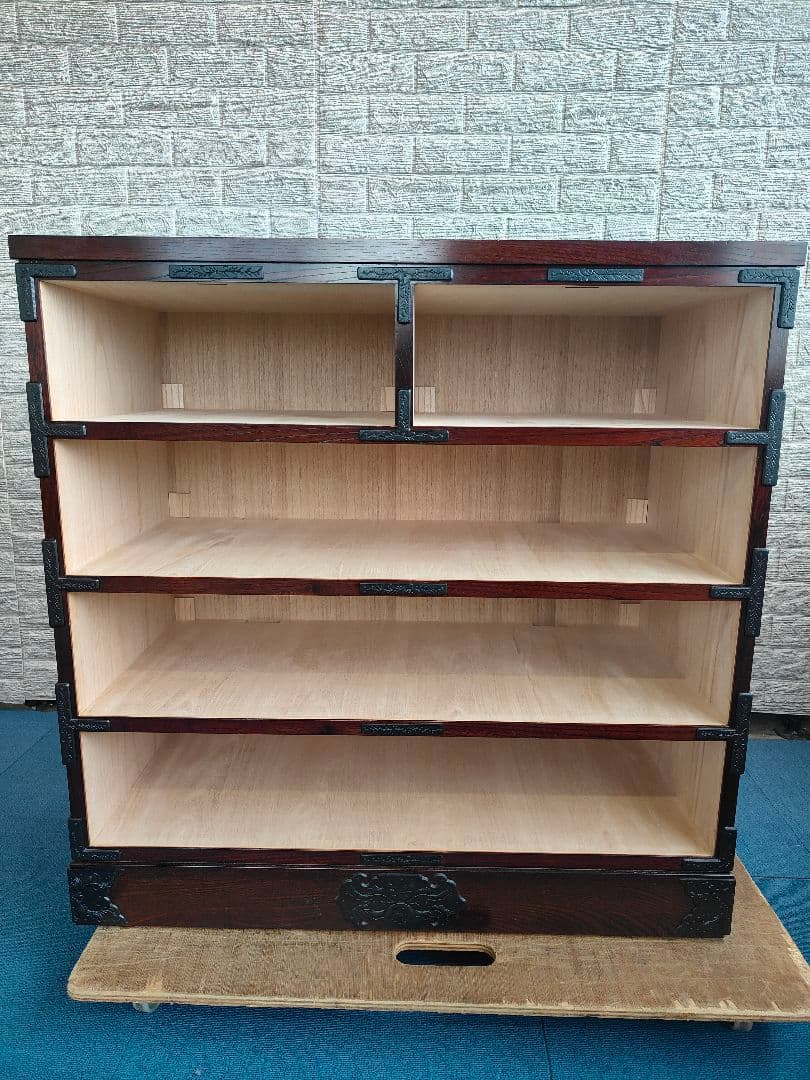 美品 岩谷堂箪笥 整理箪笥 4段 和箪笥 チェスト