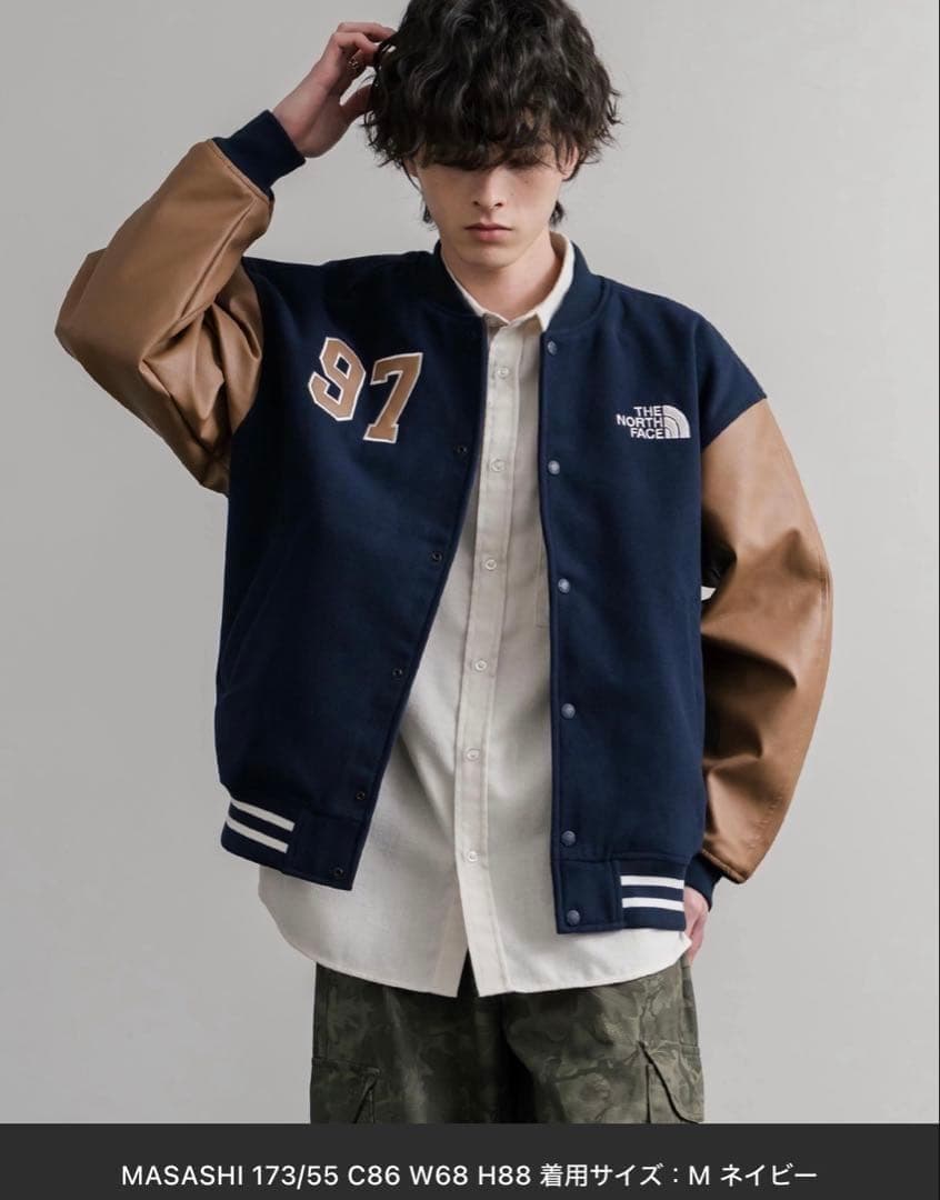 ノースフェイス バーシティ ジャケット ネイビー XL 新品未使用 韓国正規品