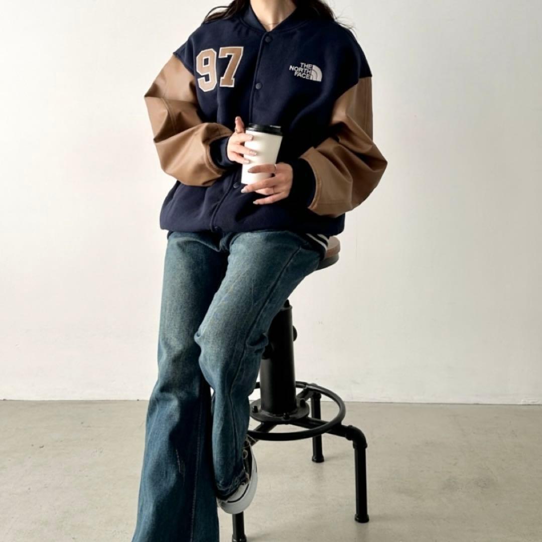 ノースフェイス バーシティ ジャケット ネイビー XL 新品未使用 韓国正規品