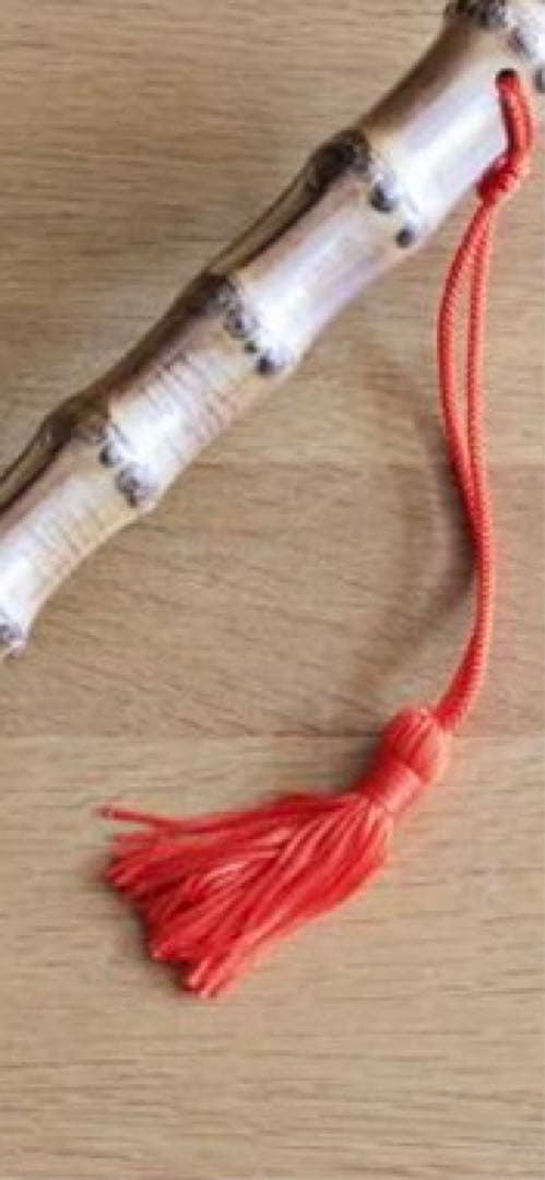 ツタエノヒガサ（長傘）麻：柿渋×泥染