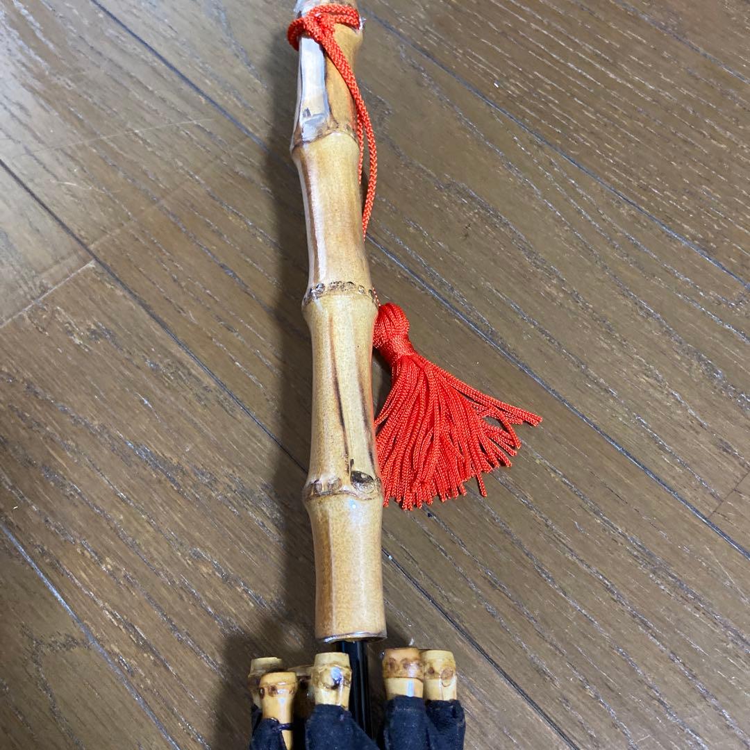 ツタエノヒガサ（長傘）麻：柿渋×泥染