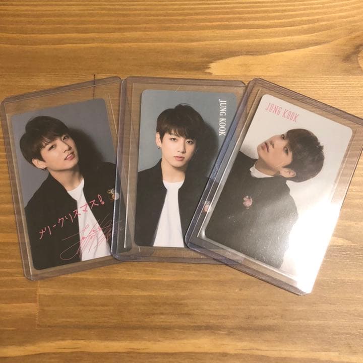 【公式】BTS ジョングク ランダムトレカ I NEED U 3種