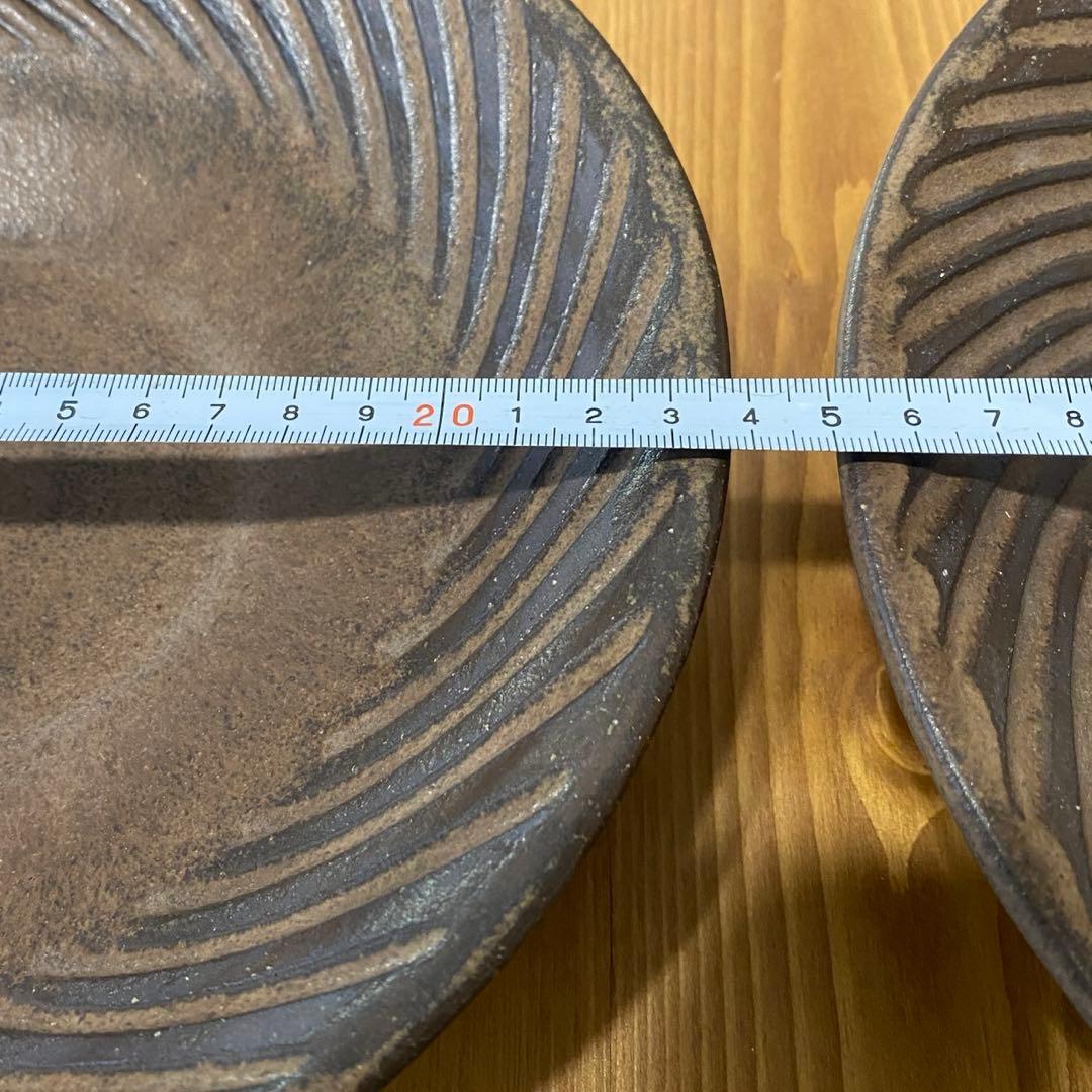 小澤 基晴　ブロンズ しのぎ8寸 2枚