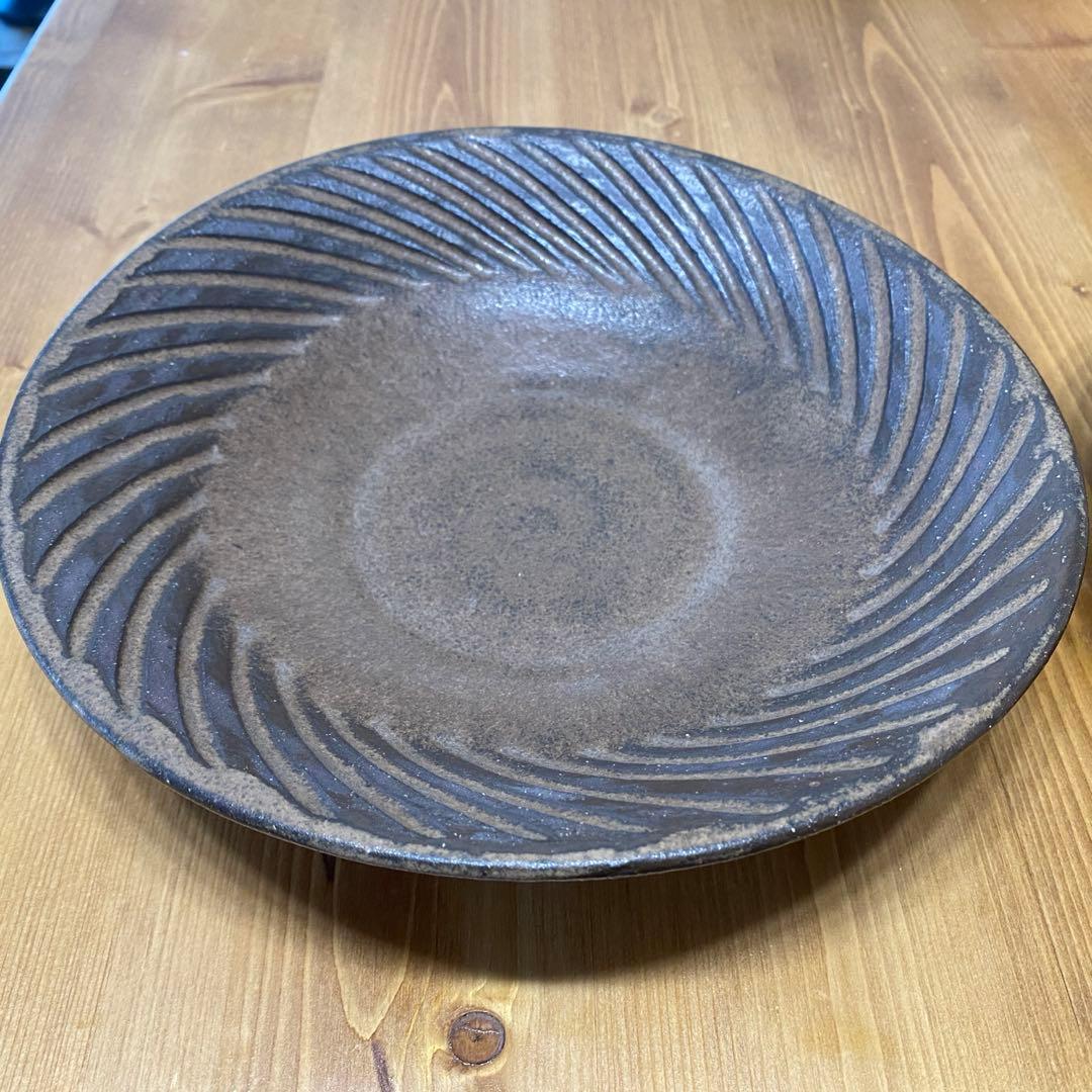 小澤 基晴　ブロンズ しのぎ8寸 2枚