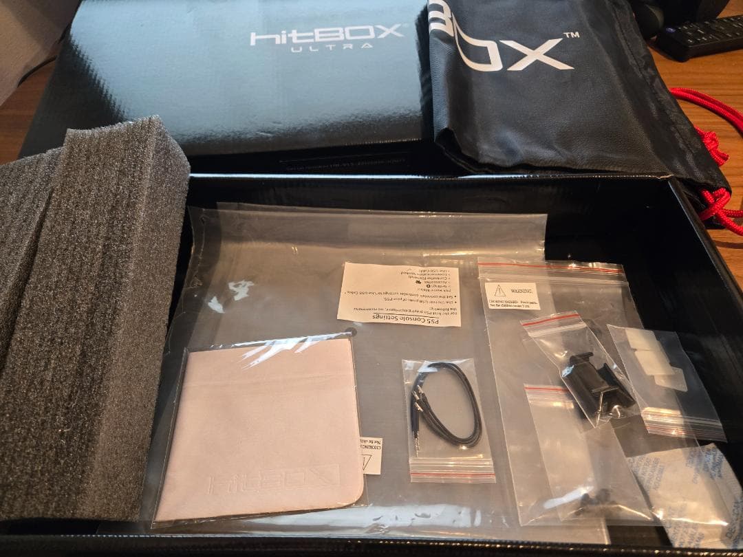 Hitbox ultraおよびカスタムパーツ各種