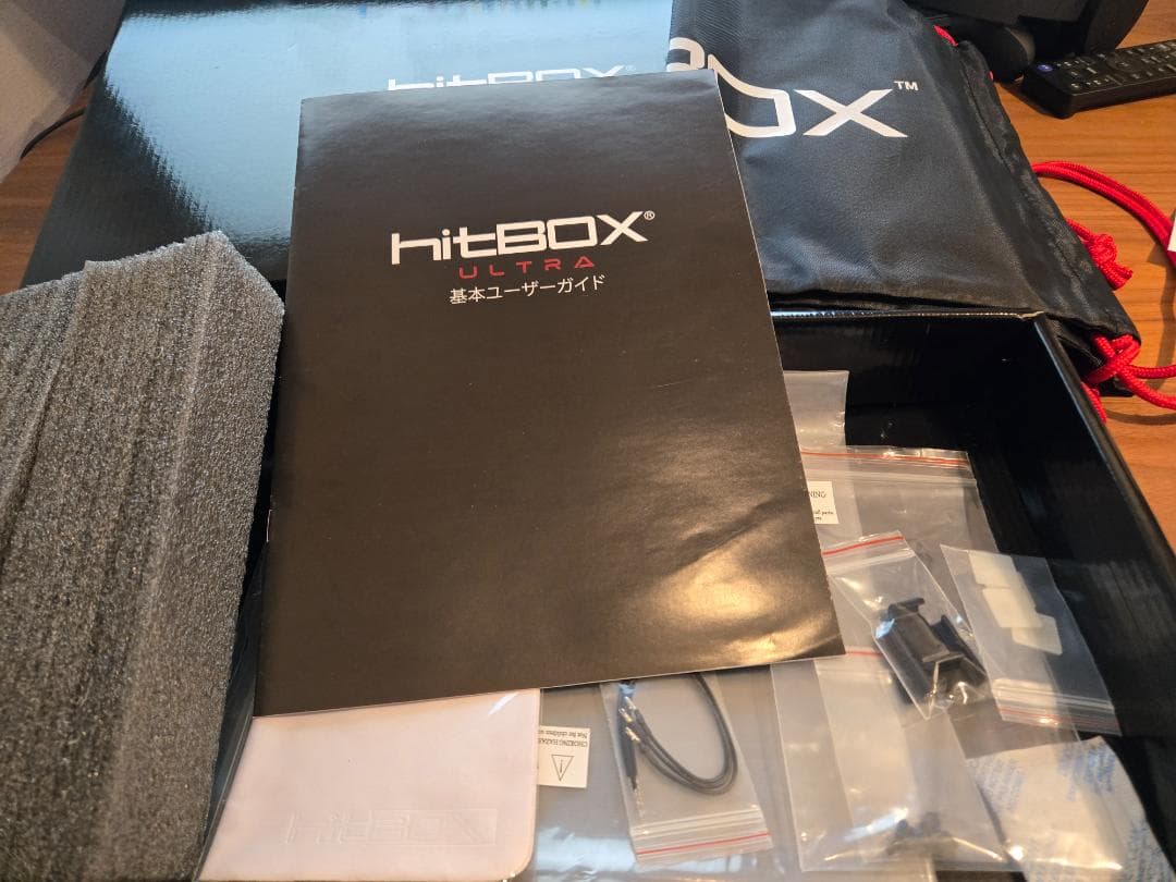 Hitbox ultraおよびカスタムパーツ各種