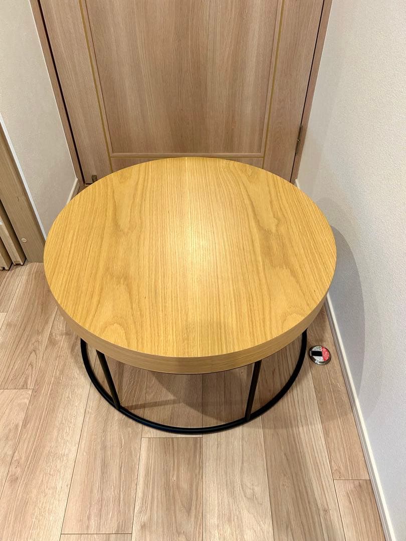 値下げ！［ＩＤＥＥ］ＤＩＶＡＮＣＯ　ＬＯＷ　ＴＡＢＬＥ　Ｏａｋ　送料込み