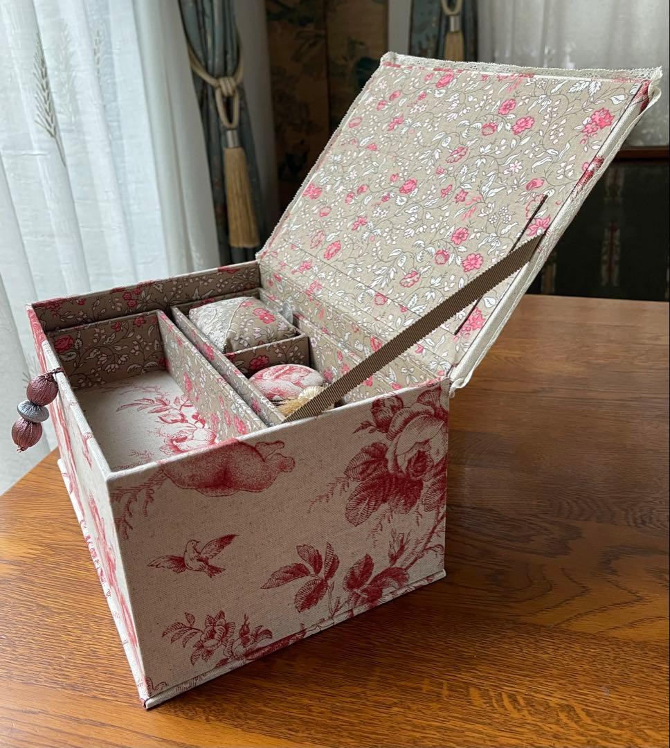 カルトナージュ裁縫箱(大)