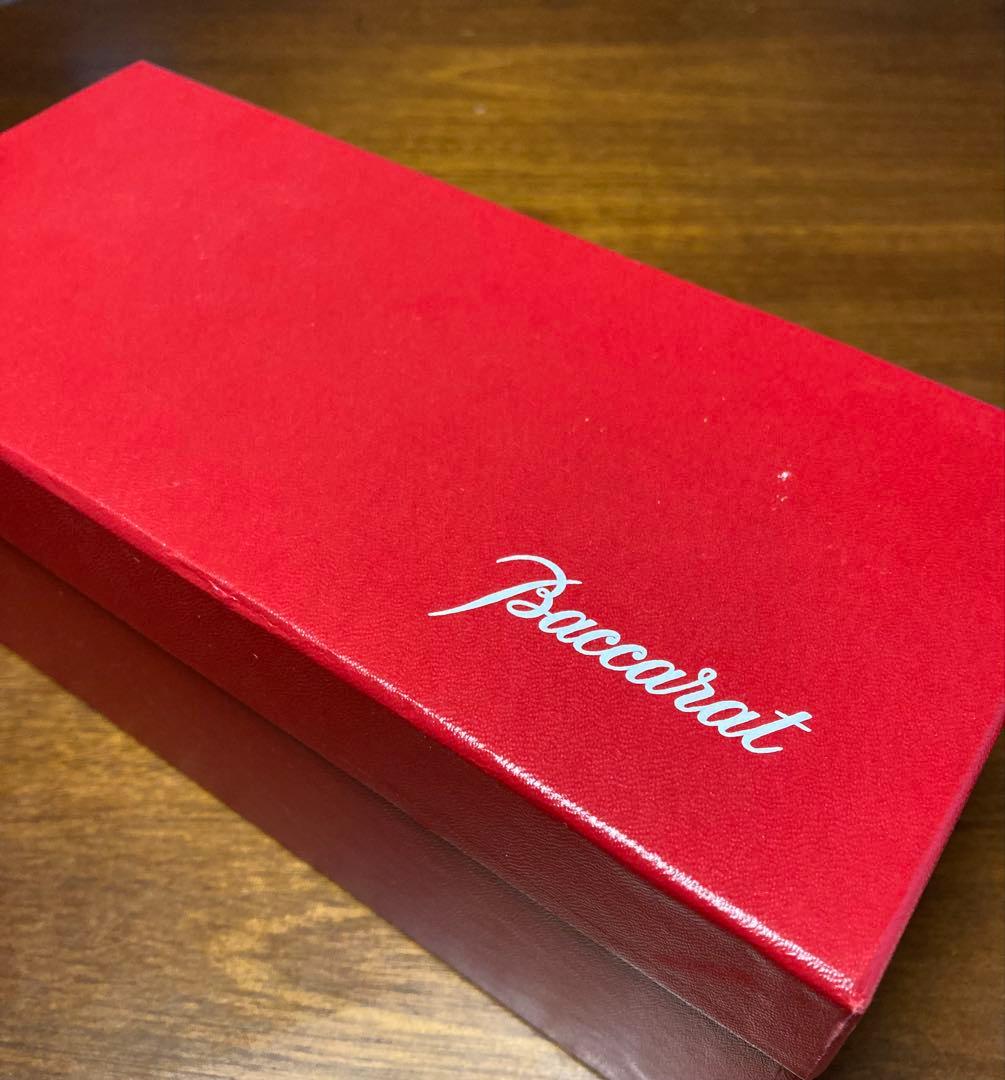 Baccarat バカラ クリスタル 花瓶 高さ約20cm