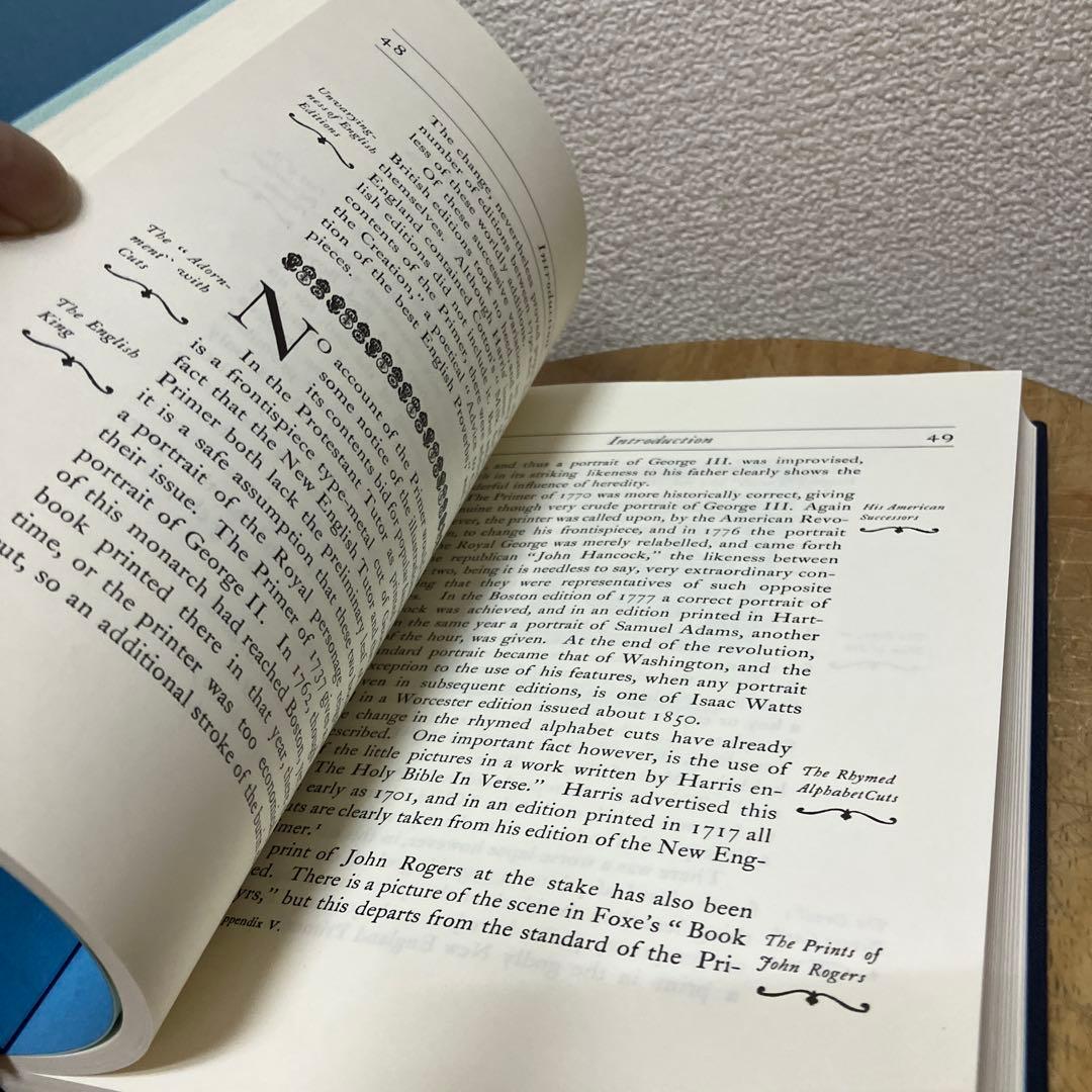 復刻版　英語洋書　ニューイングランド初等読本