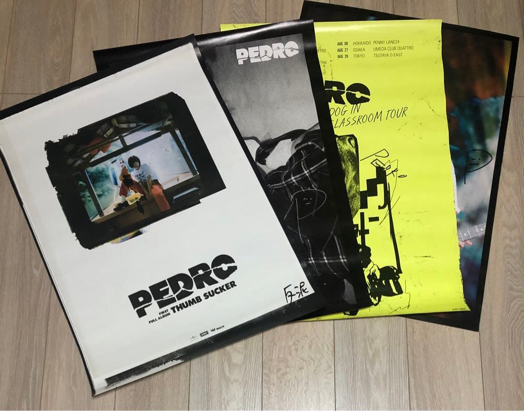 【バラ売り可】PEDRO CD 初回生産限定盤等7点セット＋ポスター4枚