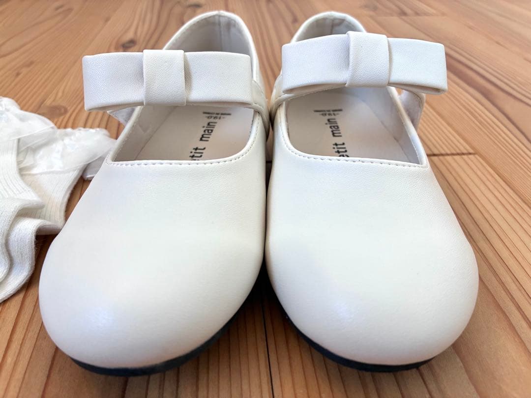 フォーマルドレスセット チェック柄　靴19cm